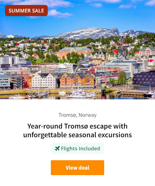 Year-round Tromsø escape with unforgettable seasonal excursions