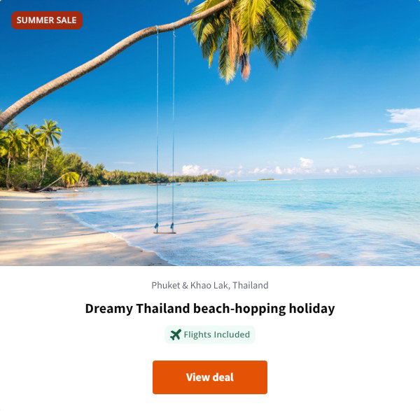 Dreamy Thailand beach-hopping holiday