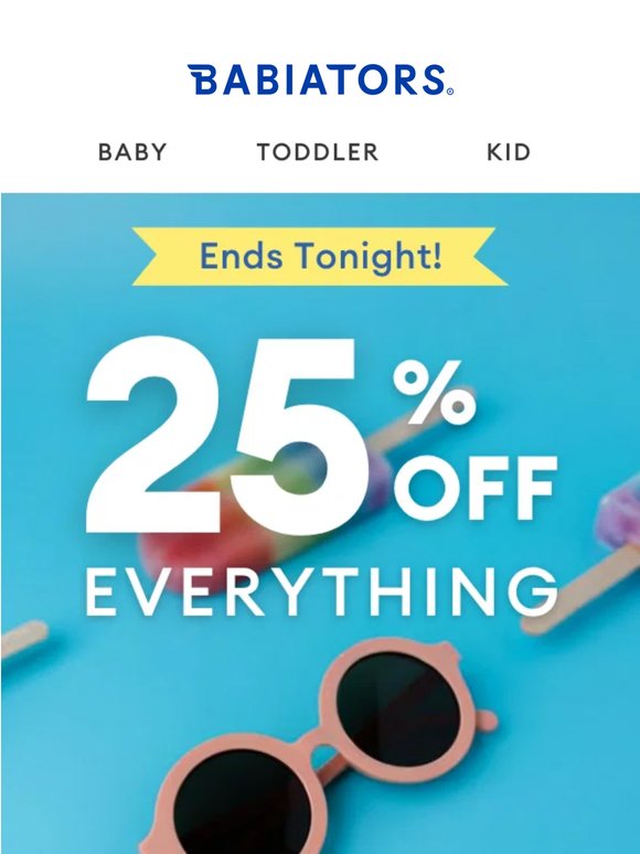 LAST CHANCE: 25% Off Ends Tonight‼️⏰