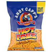 Andy Capp's Hot Fries Corn Snack Value Size