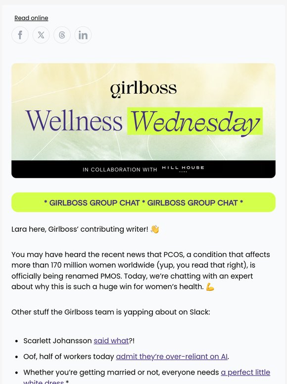 👏 PCOS has a new name