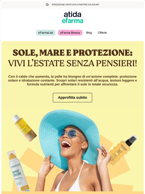 🏖️ Sole, mare e protezione: vivi l’estate senza pensieri!