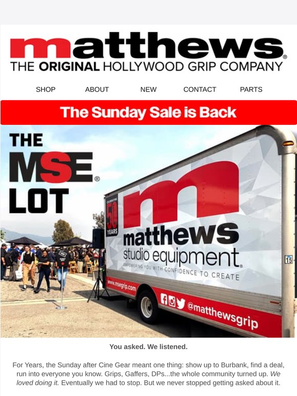 The Sunday Garage Sale is back - online, year-round