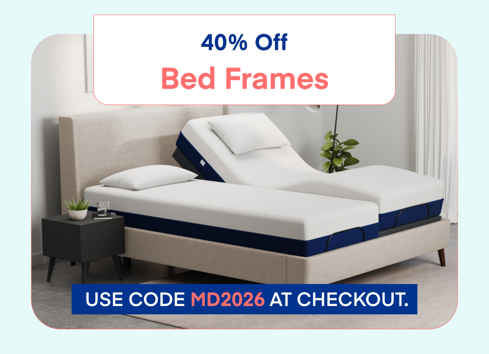 40% Off Bed Frames Use code MD2026 at checkout.