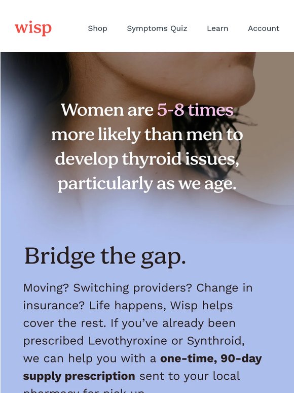 Get your thyroid meds today ⏰