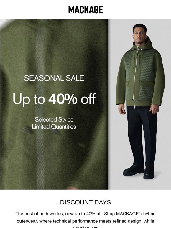 Sale focus: Hybrid Jackets, Now 40% Off