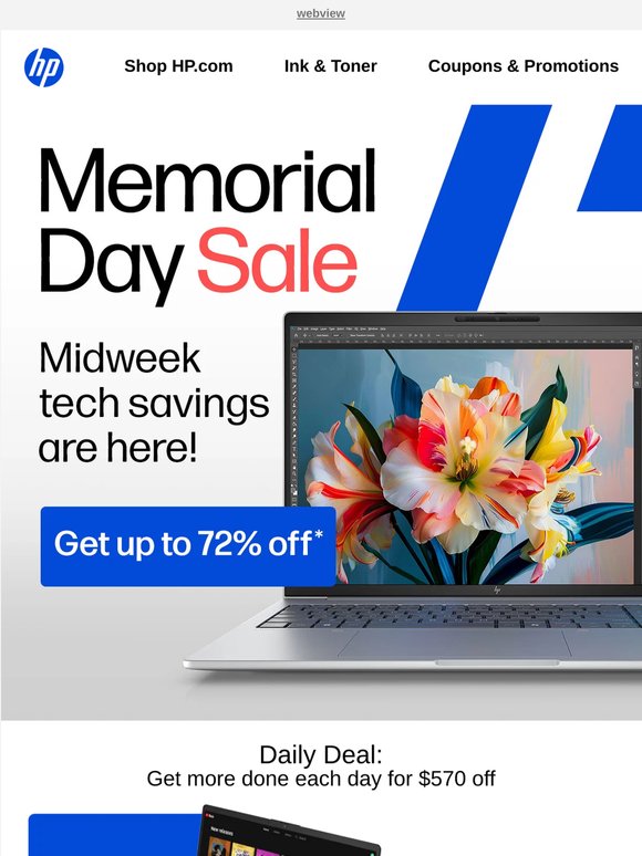 Save up to 72% on our popular tech while you still can!