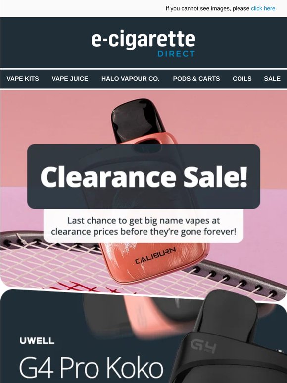 VAPE CLEARANCE SALE: Seriously cheap vapes 🔥