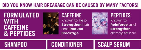 Formulated with caffeine & peptides 