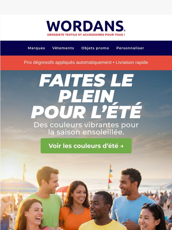 ☀️ FAITES LE PLEIN POUR L’ÉTÉ | Des couleurs fraîches pour la saison