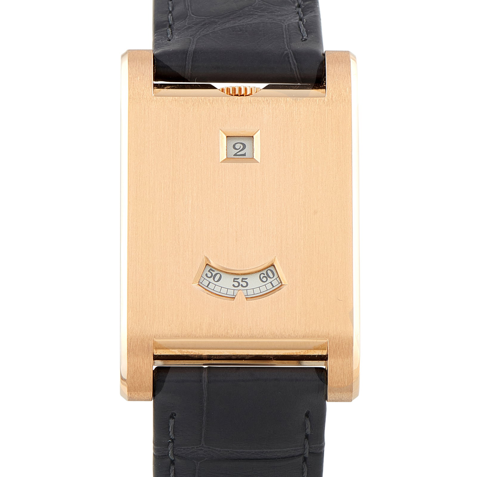 Cartier Privé Tank à Guichets Rose Gold Watch WGTA0235