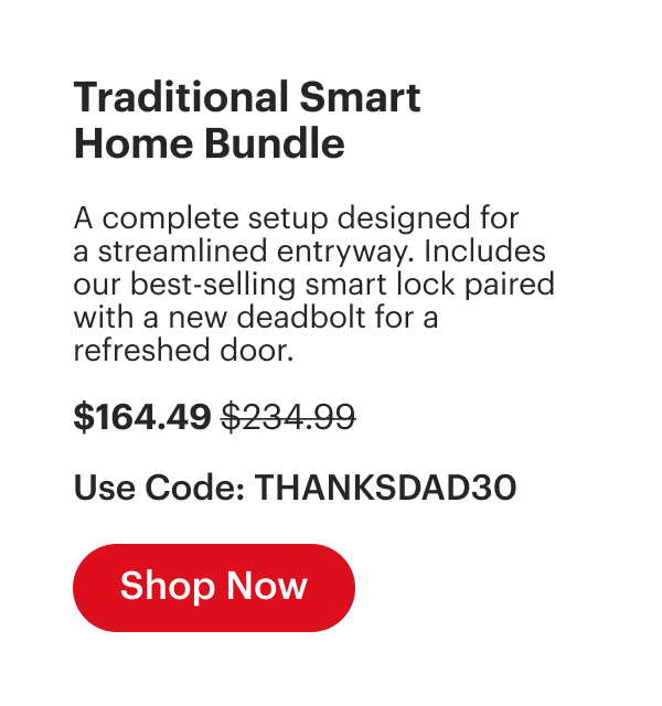 30% off Traditional Smart Home Bundle