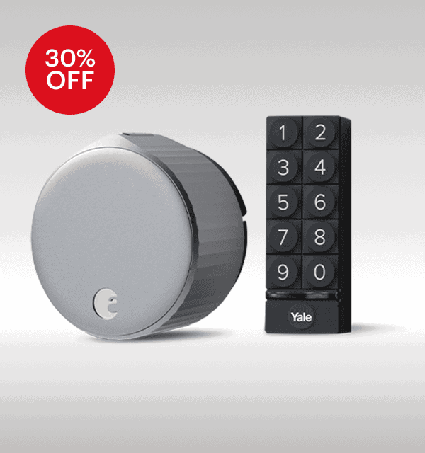 30% Off Wi-Fi Smart Lock + Smart Keypad