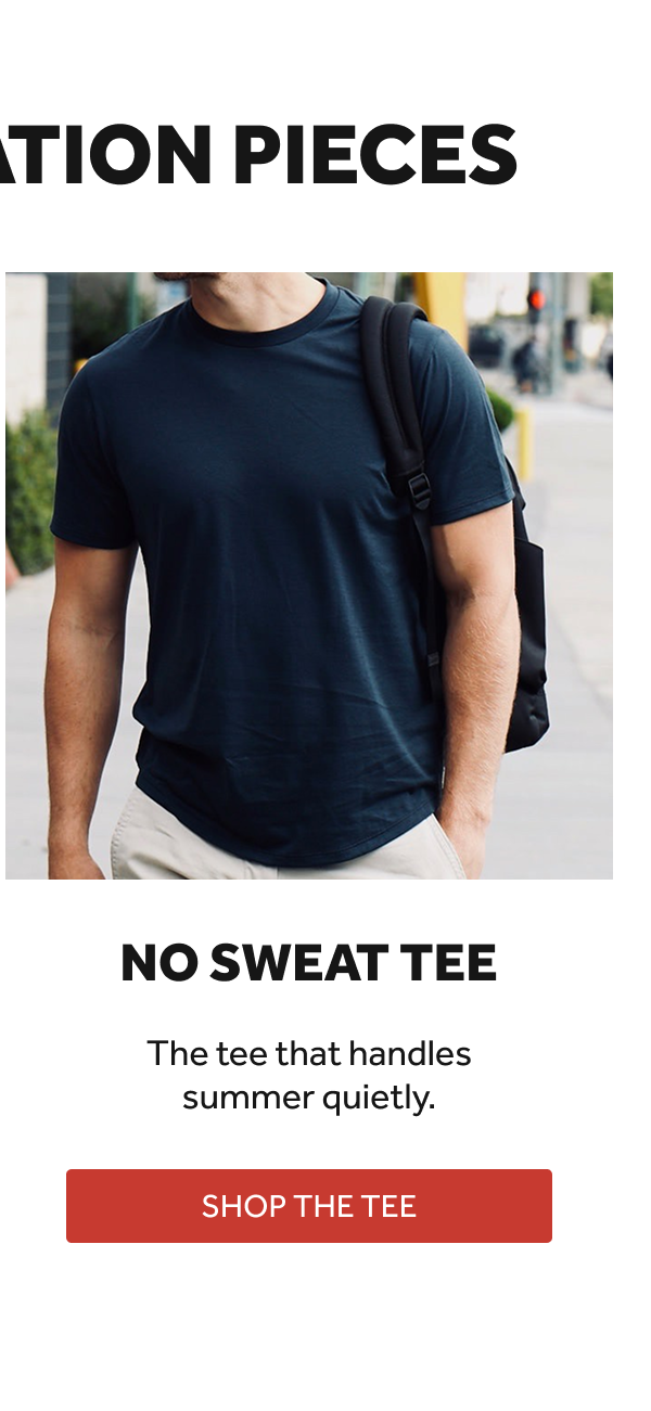NO SWEAT TEE