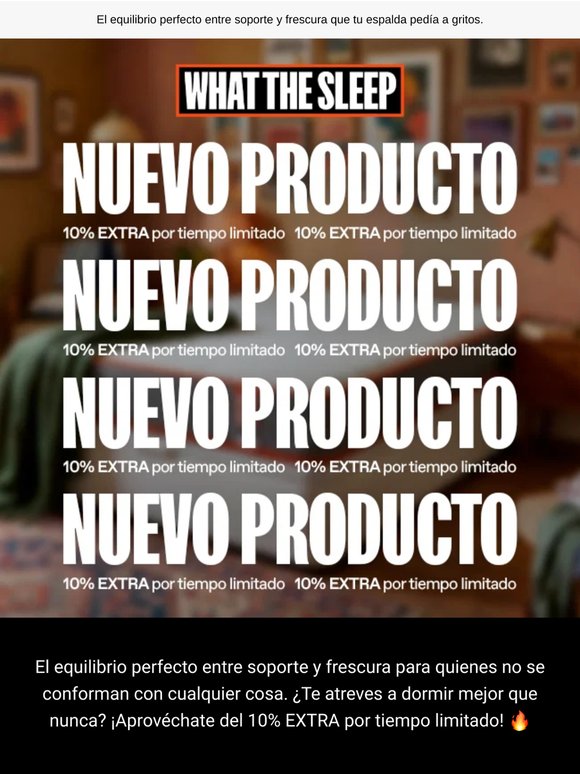 +10% EXTRA en el nuevo colchón de muelles ensacados 🔥