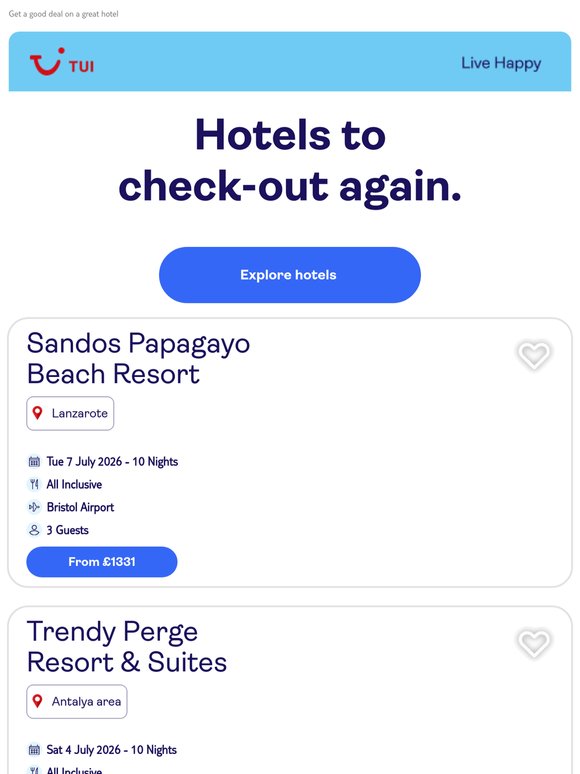 Meet your perfect hotel in Lanzarote