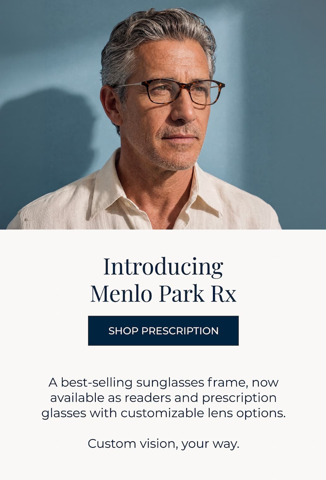Introducing the Menlo Park Rx Glasses