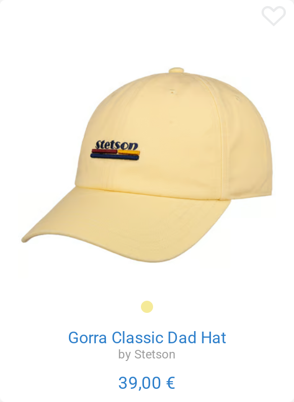 Gorra Classic Dad Hat by Stetson