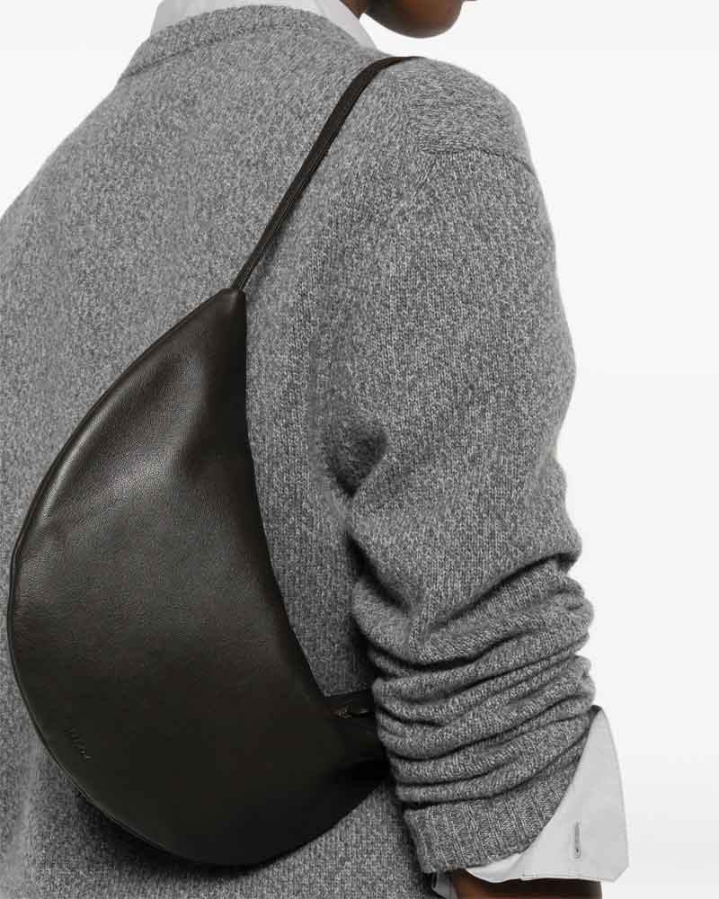 Everyday City Nylon Shoulder Hobo Bag - Black / One Size