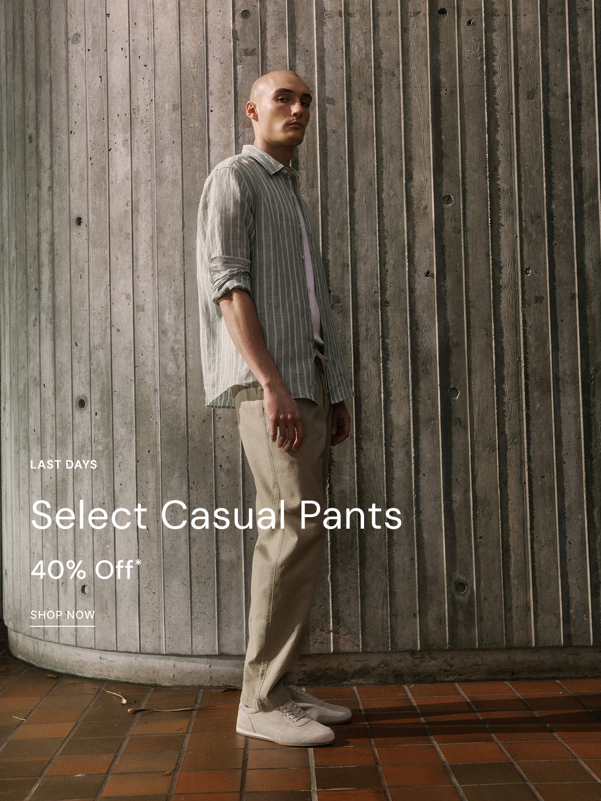 40% off select casual pants