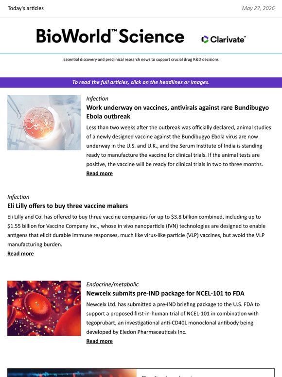 Full edition: Newcelx moves toward NCEL-101 IND; Circio and Aavigen form collaboration and more
