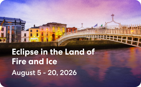 Eclipse in the Land of  Fire and Ice August 5 - 20, 2026
