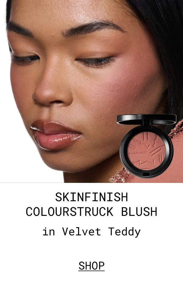 SKINFINISH COLOURSTRUCK BLUSH | in Velvet Teddy | SHOP