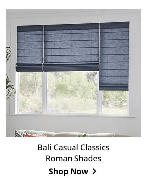 Bali Casual Classics Roman Shades | Shop Now >