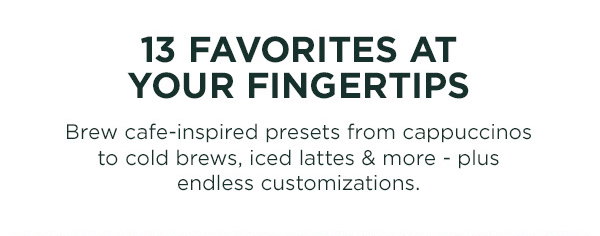 13 favorites at our fingertips