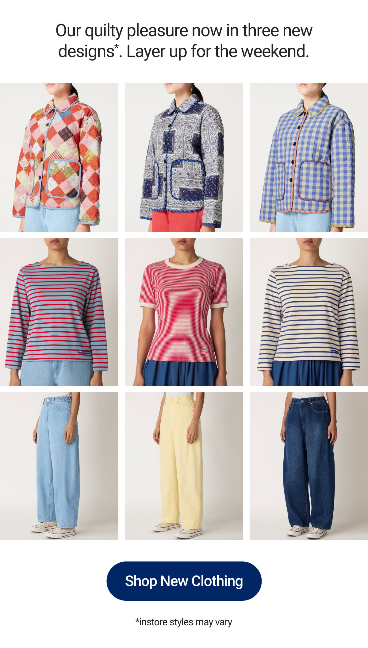 Shop New Clothing