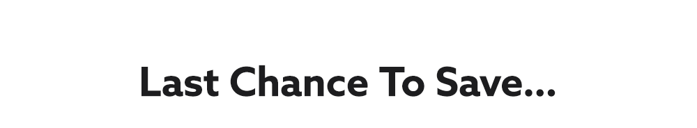 Last Chance To Save