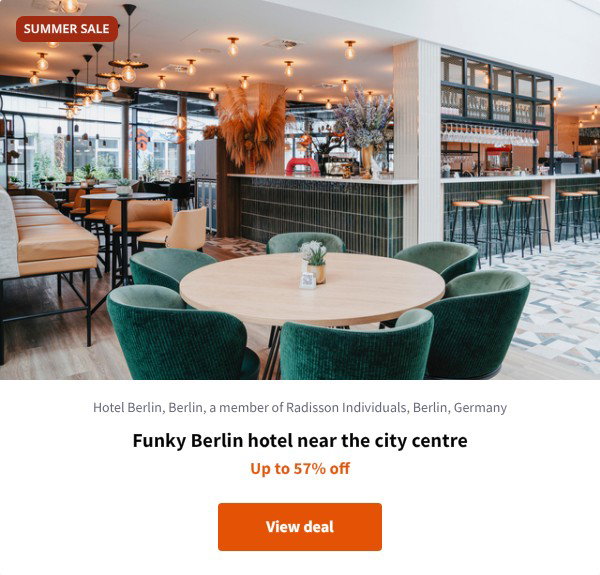 Funky Berlin hotel near the city centre