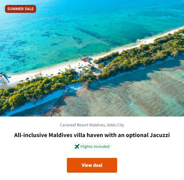 All-inclusive Maldives villa haven with an optional Jacuzzi