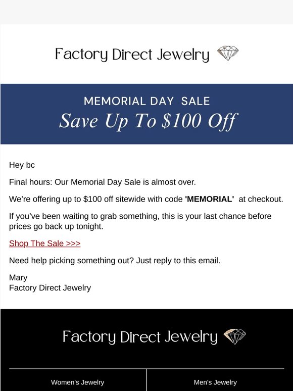 Final Hours: Up-to $100 Off!