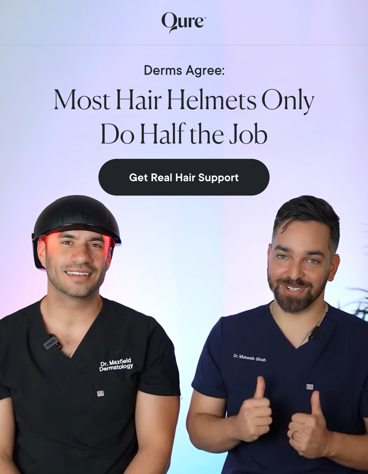 Derms Agree: Most Hair Helmets Only Do Half the Job
