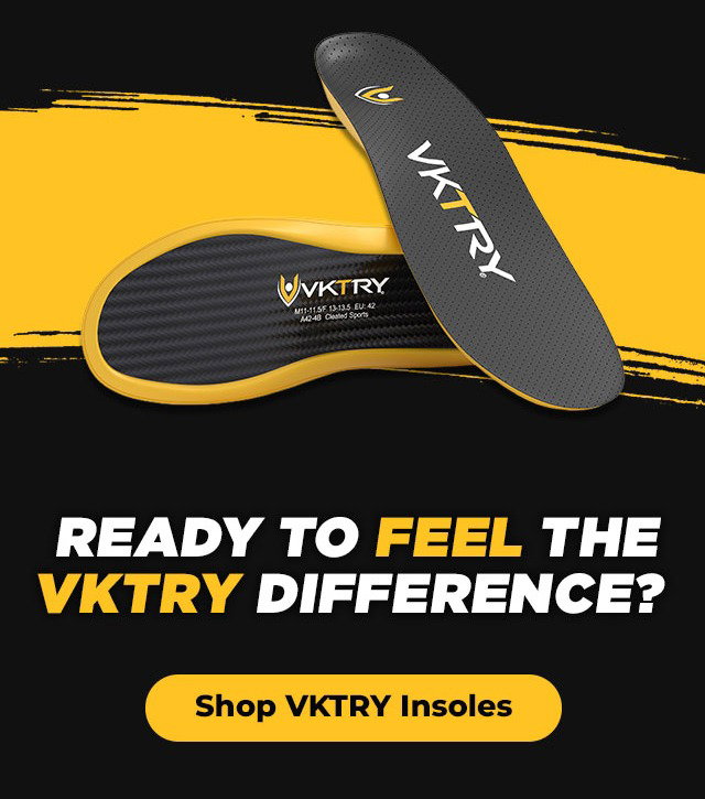 Ready to feel the VKTRY difference? Shop VKTRY Insoles