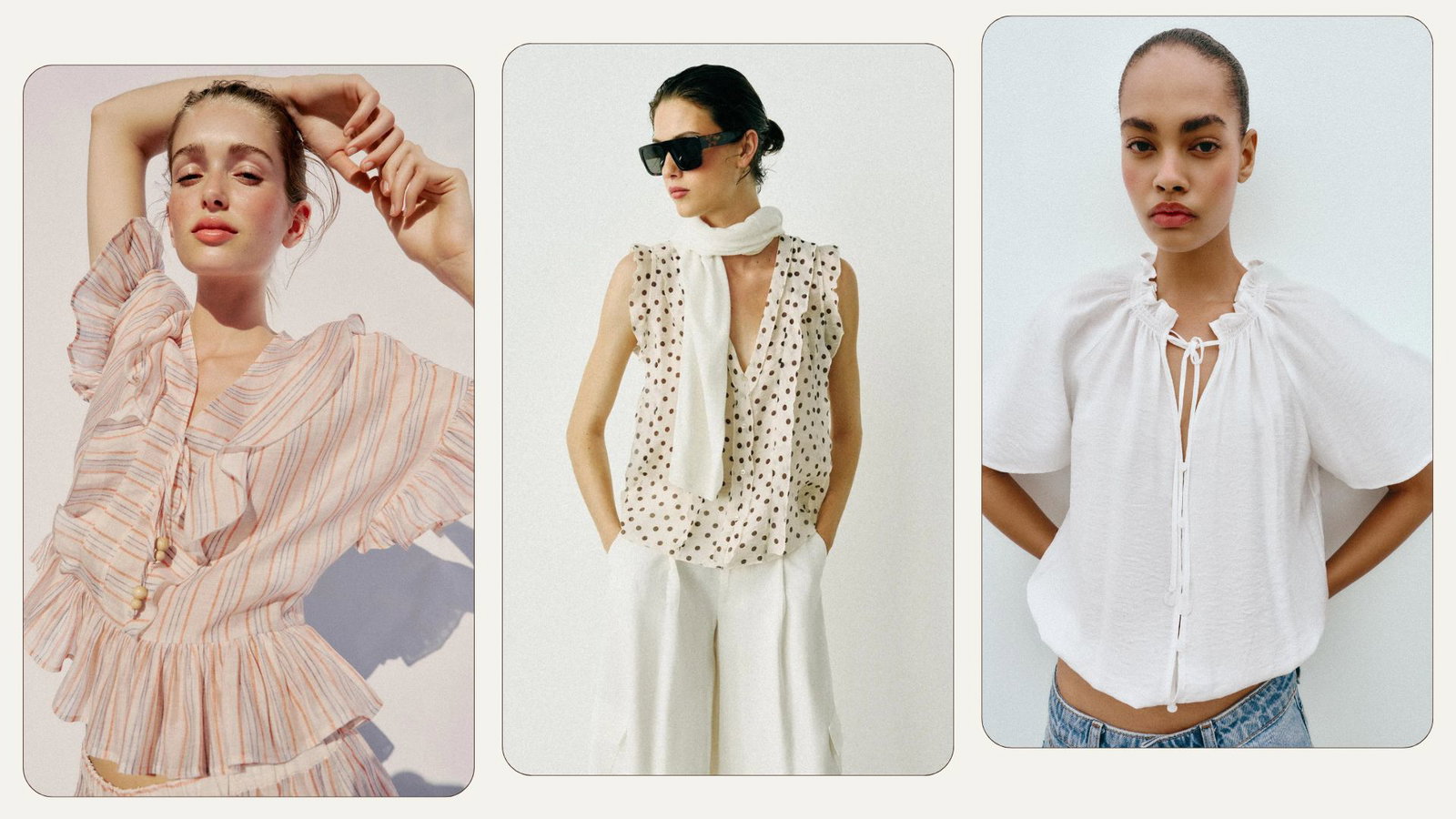 It's Officially Blouse Season—13 Zara Styles That Will Make Every Summer Outfit Instantly