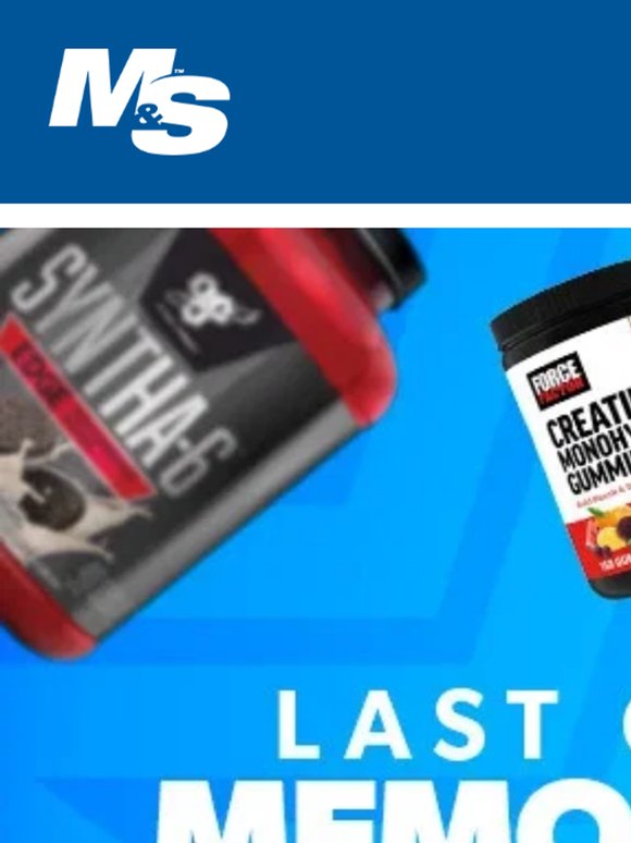 🚨 Last Chance for Memorial Day Deals 🚨
