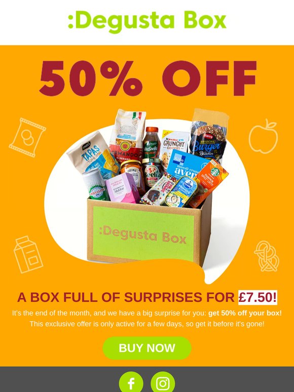 Half price? Yes please! 🎉