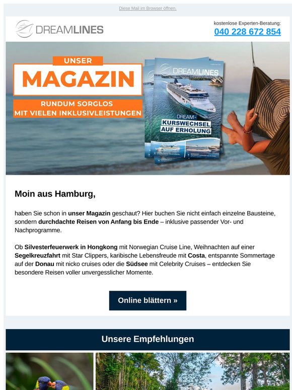 Schon im Magazin gestöbert? Diese Reisen warten