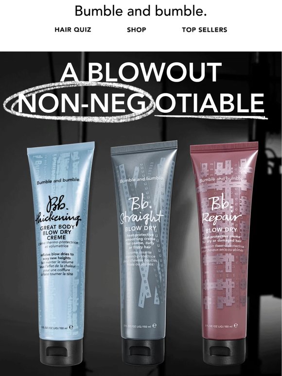 Yes, you need a blow-dry cream in your rotation.