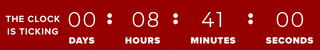 Time's running out! 