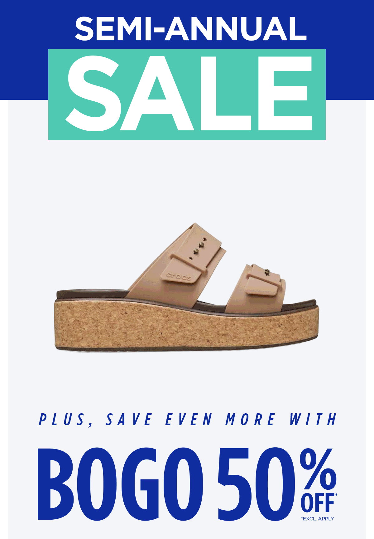 Semi-Annual Sale | Plus Buy One, Get One 50% OFF