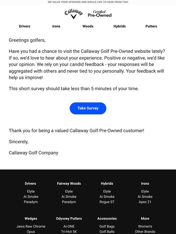 Share Your Feedback On Your Recent Website Visit