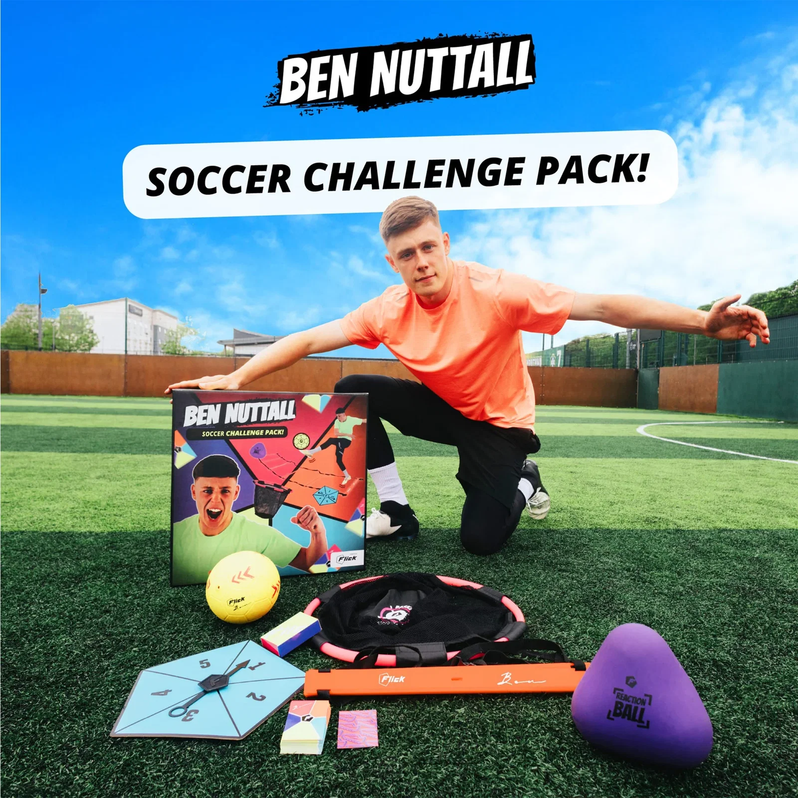 Image of Ben Nuttall Football Challenge Pack