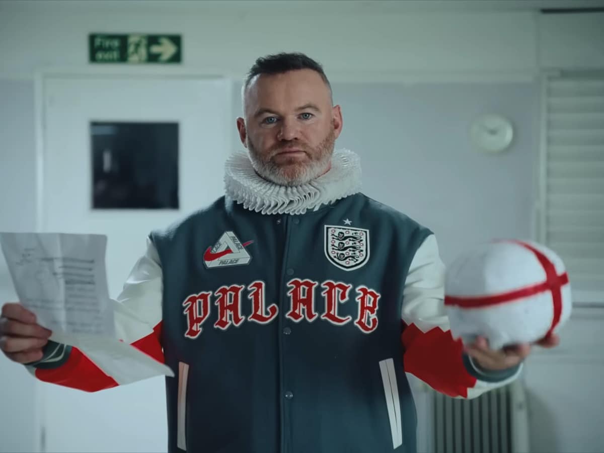 Palace x Nike x England Drop Wild World Cup Film With a Shakespeare-Reciting Wayne Rooney