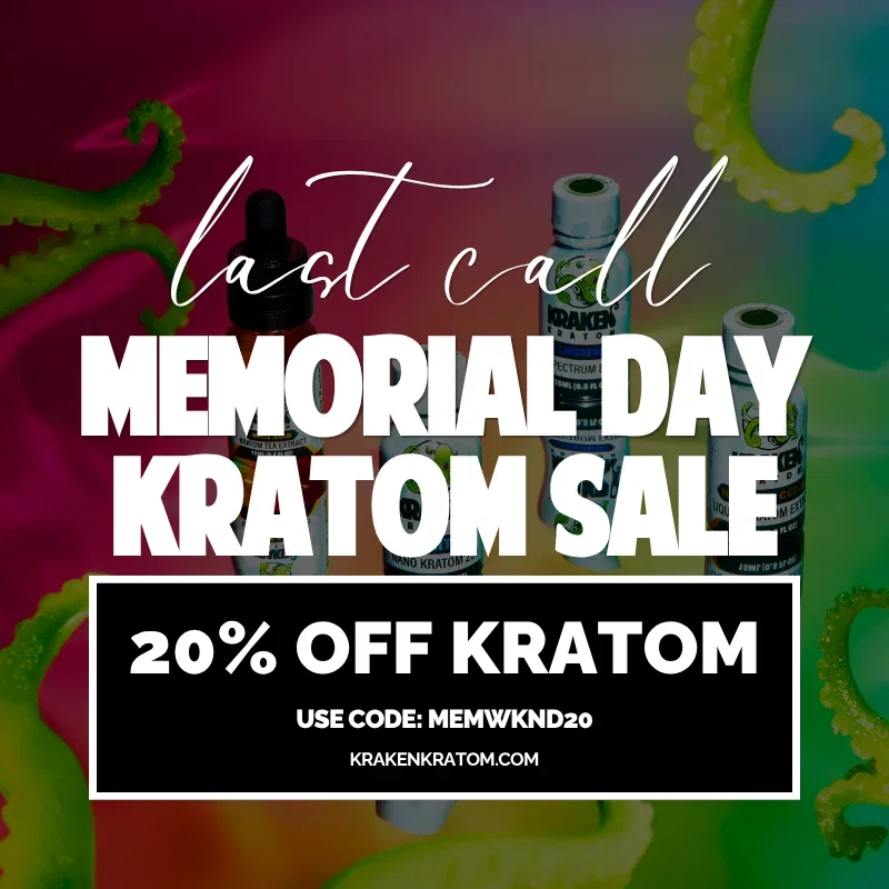 All weekend at Kraken -- TRIPLE DEALS -- 10% off any order, 15% off over $100, 20% off over $200 - GET KRAKEN