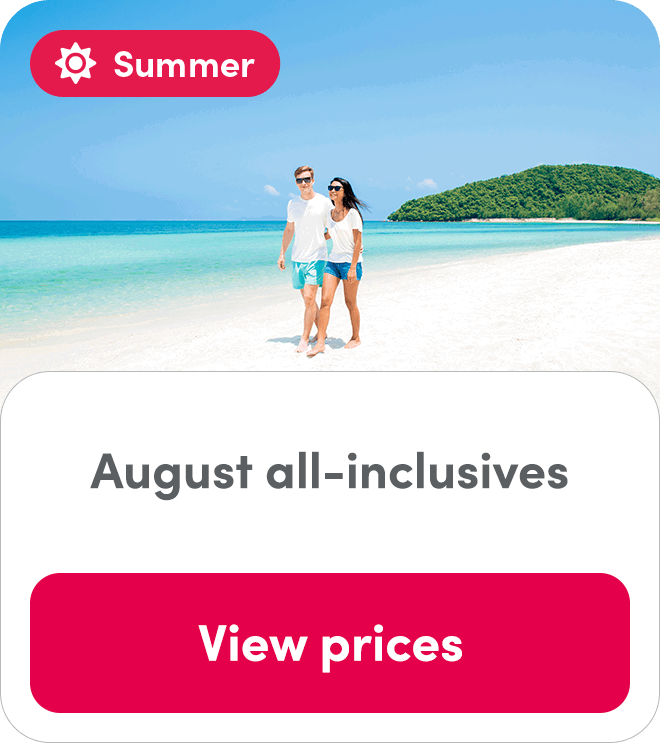 August all-inclusives