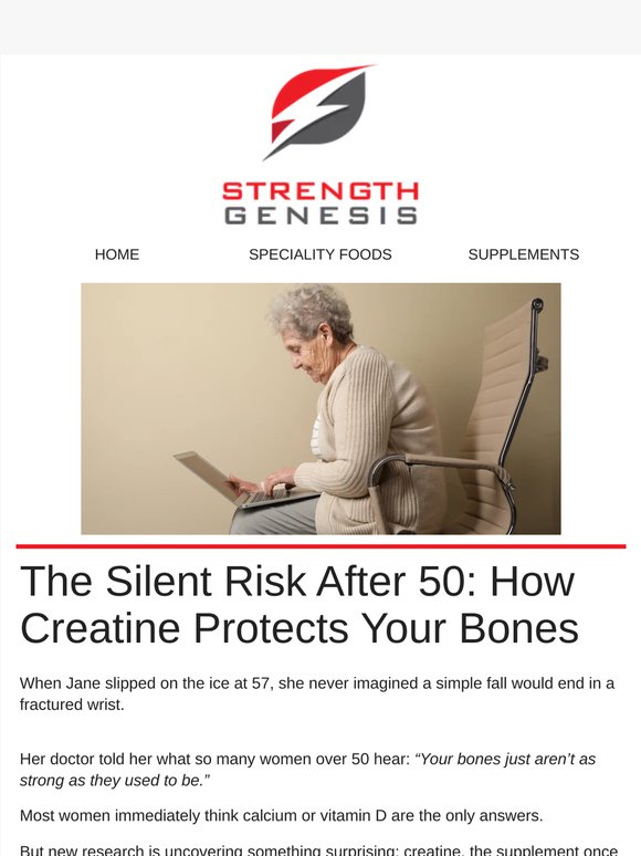 Your Bones Are Getting Brittle...