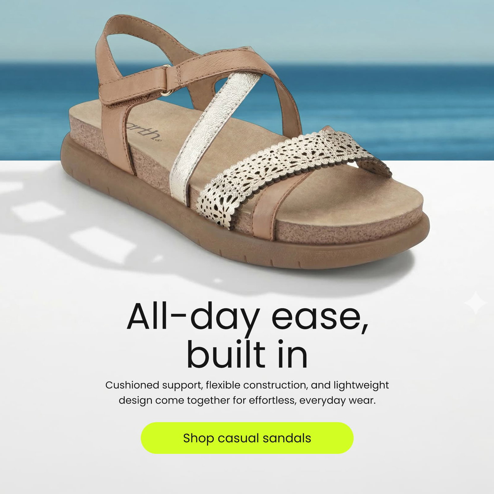[ SHOP CASUAL SANDALS ]